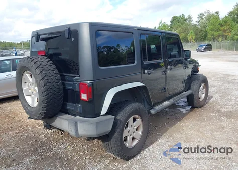 2012 Jeep Wrangler Unlimited Sport from USA, damaged, VIN 1C4BJWDG7CL181858